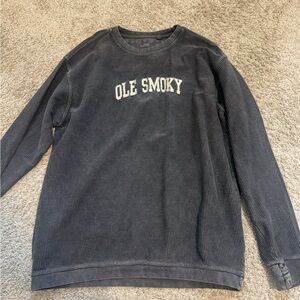Vintage Black Crewneck Men's Sweater